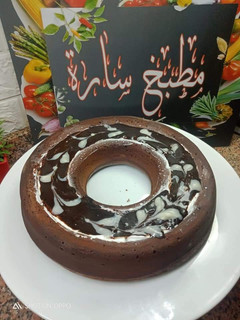 صورة لوصفة كيكه بالكريم شانتيه والفواكه