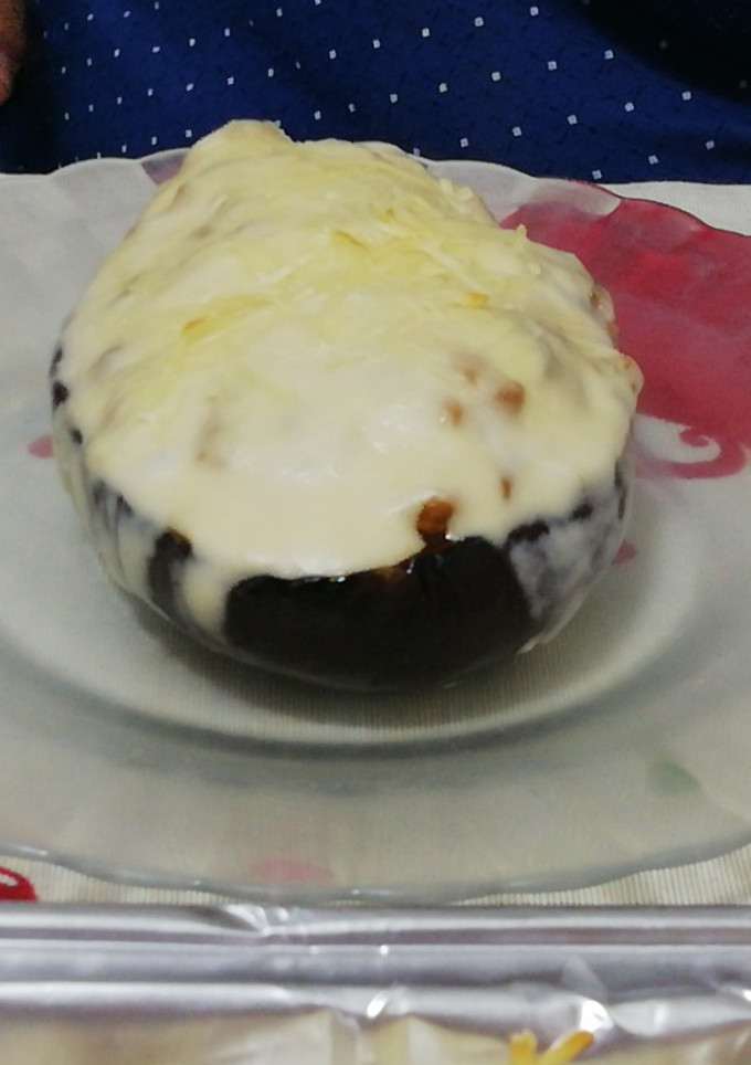 Una foto de Berenjena rellena