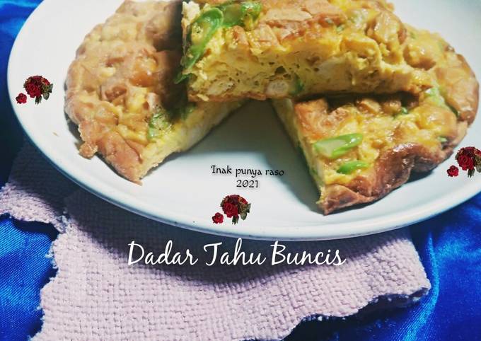 Resep Dadar Tahu Buncis, Bisa Manjain Lidah