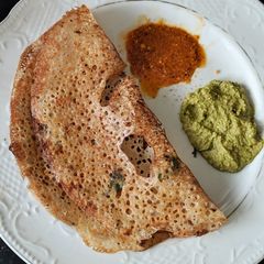Instant Wheat Dosai A picture of Instant Wheat Dosai.