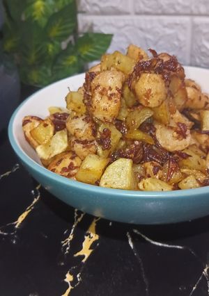 Foto resep Otak otak kentang pedas