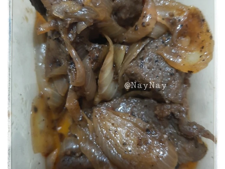 Langkah Gampang Menyiapkan Resep Daging Sapi Lada Hitam yang Menggugah Selera