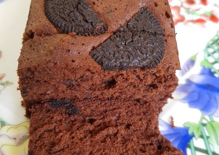 Langkah Mudah untuk Menyiapkan Brownis kukus coklat oreo yang Lezat