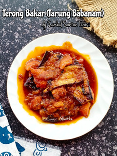 Foto resep Terong bakar (Tarung Babanam) dg Sambal Santan Terasi