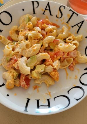 Una foto de Ensalada fría Arcoíris