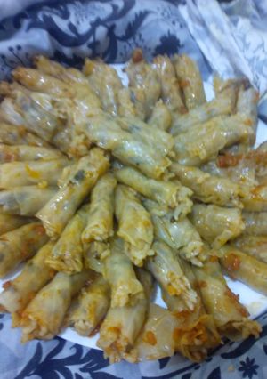 صورة لوصفة محشي كرنب