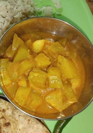 लौकी की सब्जी रेसिपी मुख्य फोटो