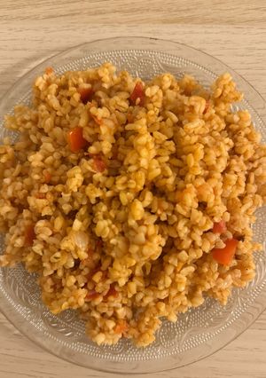 صورة لوصفة برغل ببندورة 🍅