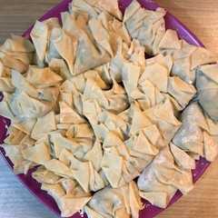 Pangsit ayam udang simple রেসিপির প্রধান ছবি