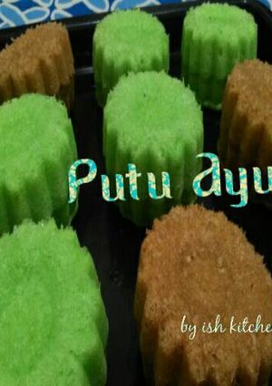 Foto resep Putu Ayu Aroma Mocca (cantik menul tanpa kelapa parut)