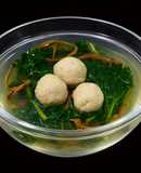 SP.0965 - Canh Cải Cúc Chả Cá