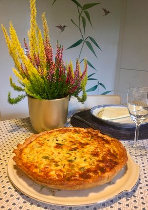 Foto principal de Quiche básica de puerros