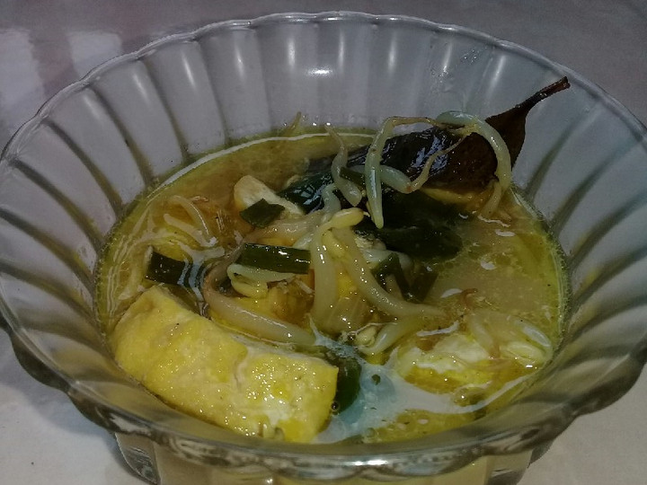 Yuk intip, Bagaimana cara buat Sayur Tahu Toge Santan yang spesial