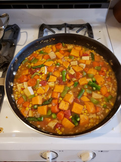 A picture of Sweet Potato & Tofu Stew.