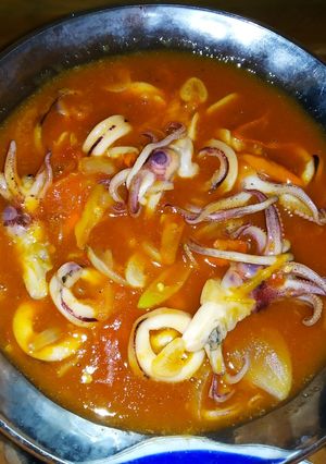Foto resep Cumi asam manis pedas