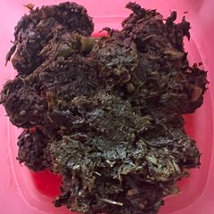 Gongura chutney A picture of Gongura chutney.