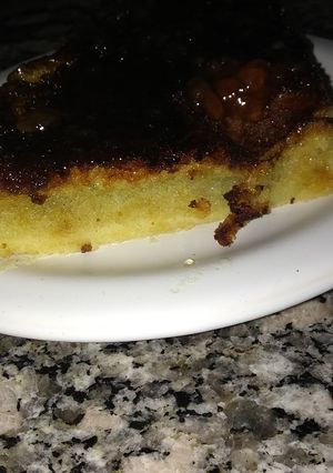Una foto de Tarta invertida de mandarina