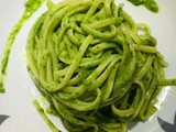 Pastas con salsa verde
