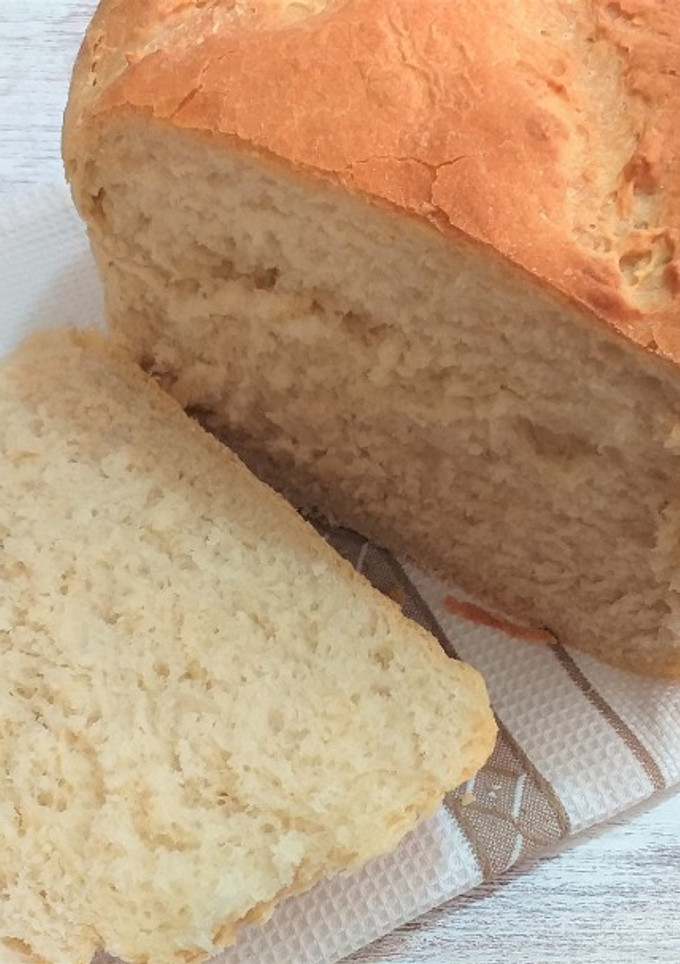 Una foto de Pan casero sin amasar
