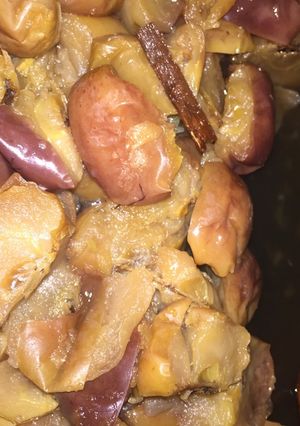 Una foto de Ponche de manzana