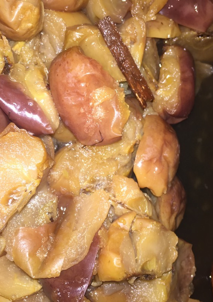 Una foto de Ponche de manzana