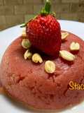 Strawberry Halwa with Buttery Flavor! (Strawberry Halwa | Strawberry Sheera)