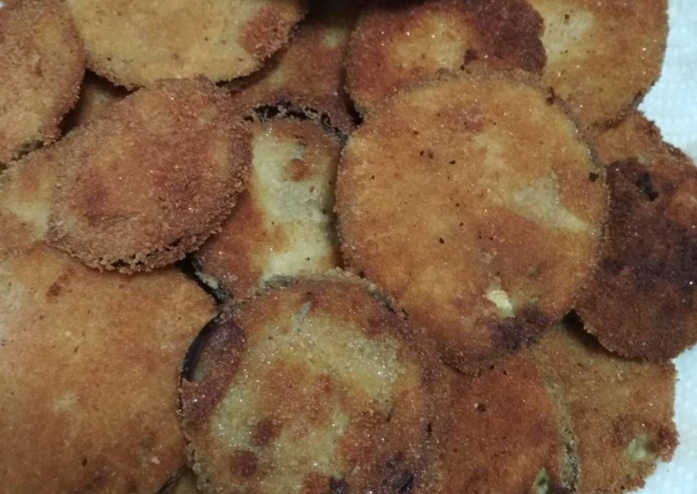 Berenjenas rebozadas crujientes