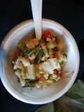 Ensalada jardinera con atún
