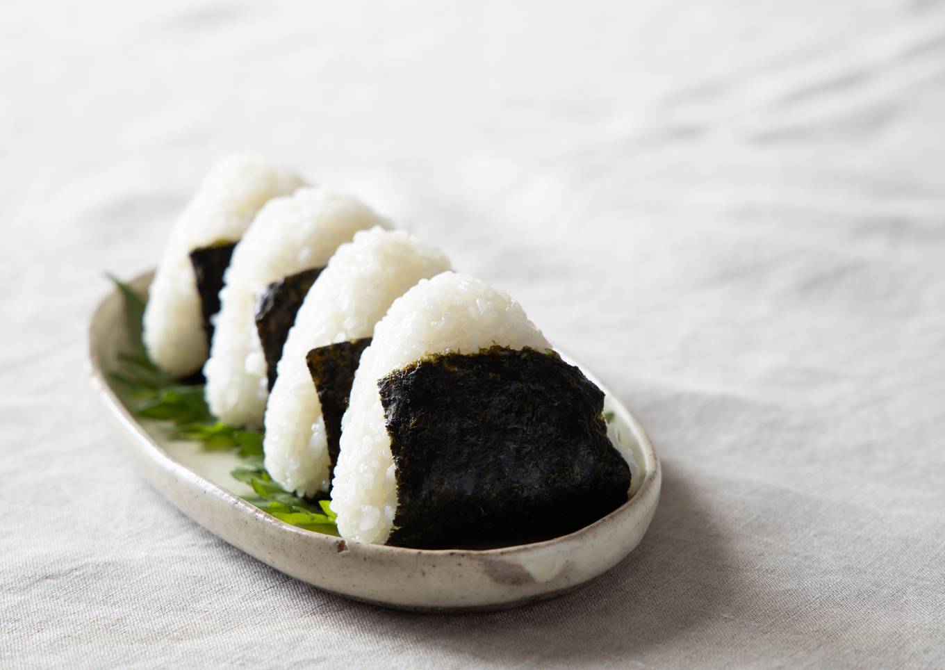 Basic Japanese Shio Onigiri (Salted Rice Balls)