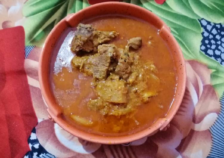 How to Prepare Ultimate Hyderabadi Mutton Khorma/Aloo Gosht Khorma