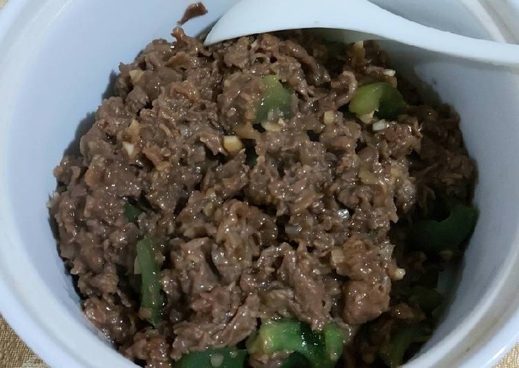 Resep Beef Teriyaki Lezat