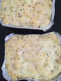 Makaroni panggang versi bechamel saus