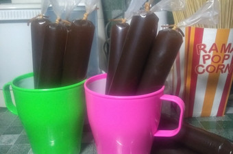 Resep Es lilin coklat vanilla, Lezat