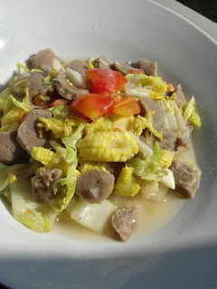Foto resep Putren tumis bakso