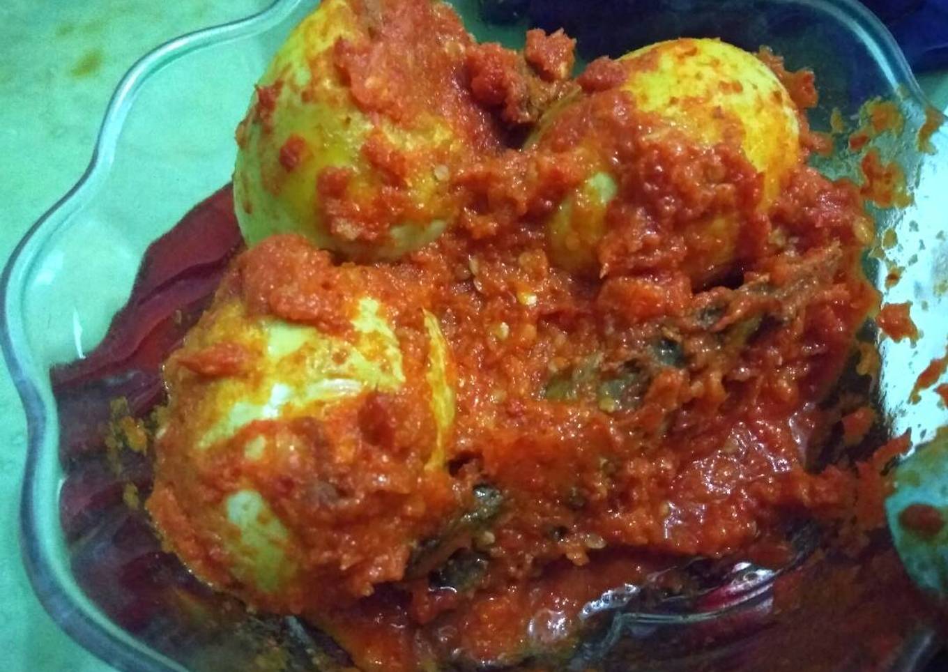 Telur Tongkol Balado