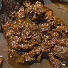 A picture of Daging Goreng Asam.