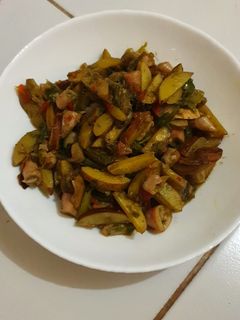 Foto resep Jengkol Cumi Cabe Ijo