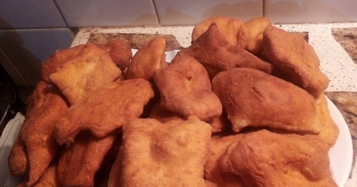 Tortas fritas súper esponjosas Receta de Cecilia Virlee Cookpad