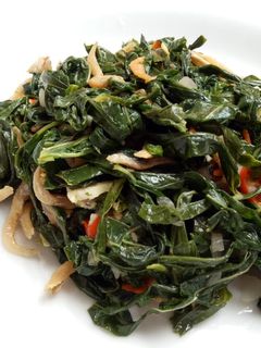 Foto resep Oseng Daun Ubi Teri