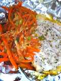 Filete de reineta al vapor