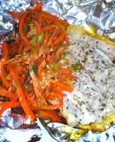 Filete de reineta al vapor