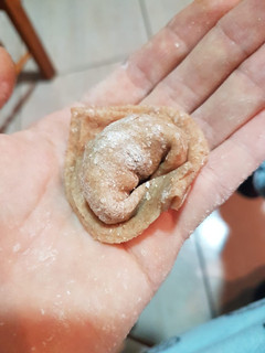 Una foto de Pasta fresca de Espelta al Huevo