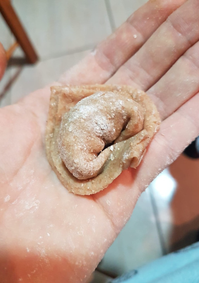 Una foto de Pasta fresca de Espelta al Huevo