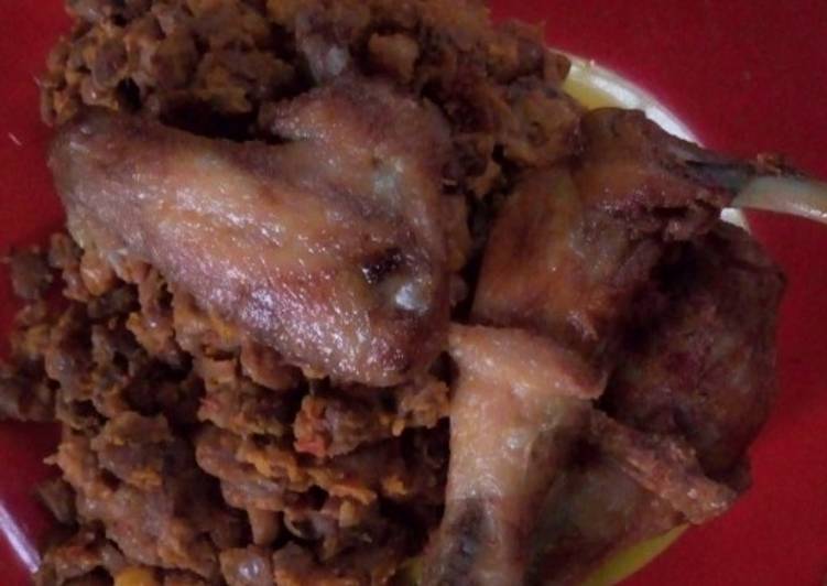 Recipe of Favorite Porriage Beans and chicken