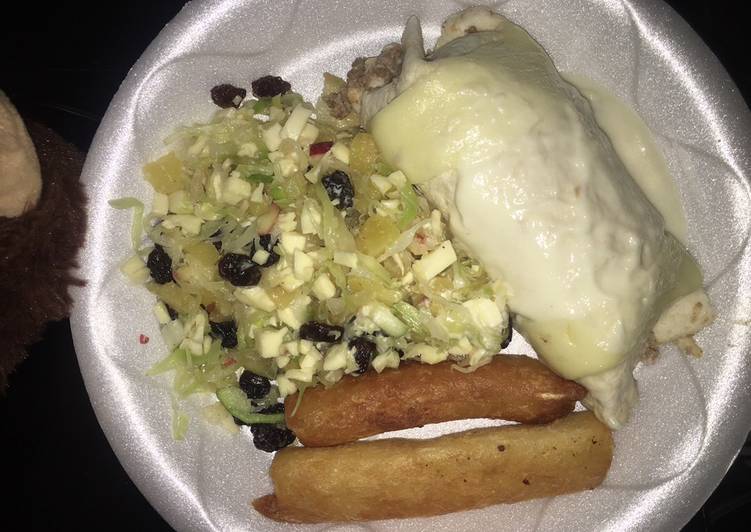 Burrito relleno con salsa de champiñones