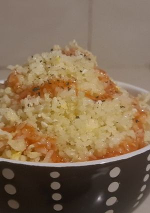 A picture of Egg-fried rice.