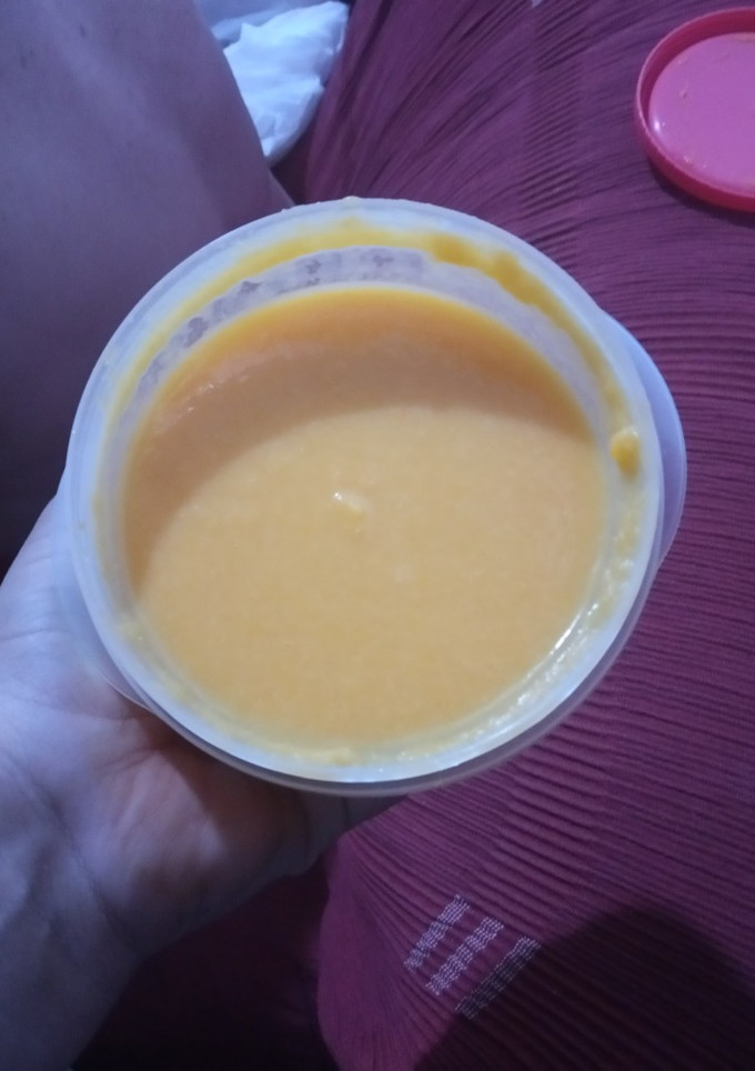Una foto de Puré de verduras con bacalao