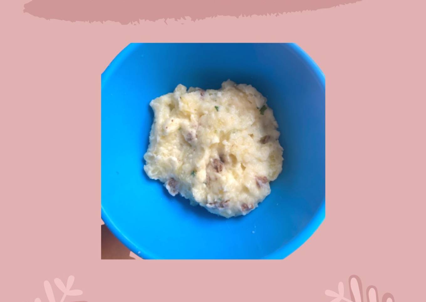 Mashed Potato Forcemeat (daging cincang) MPASI 9+