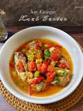 Ikan Kacangan Kuah Santan