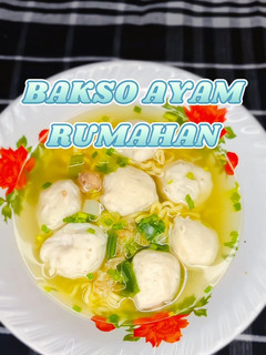 Foto resep Bakso ayam rumahan